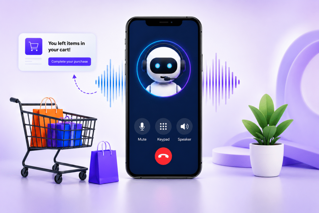 voice ai agent for ecommerce store
